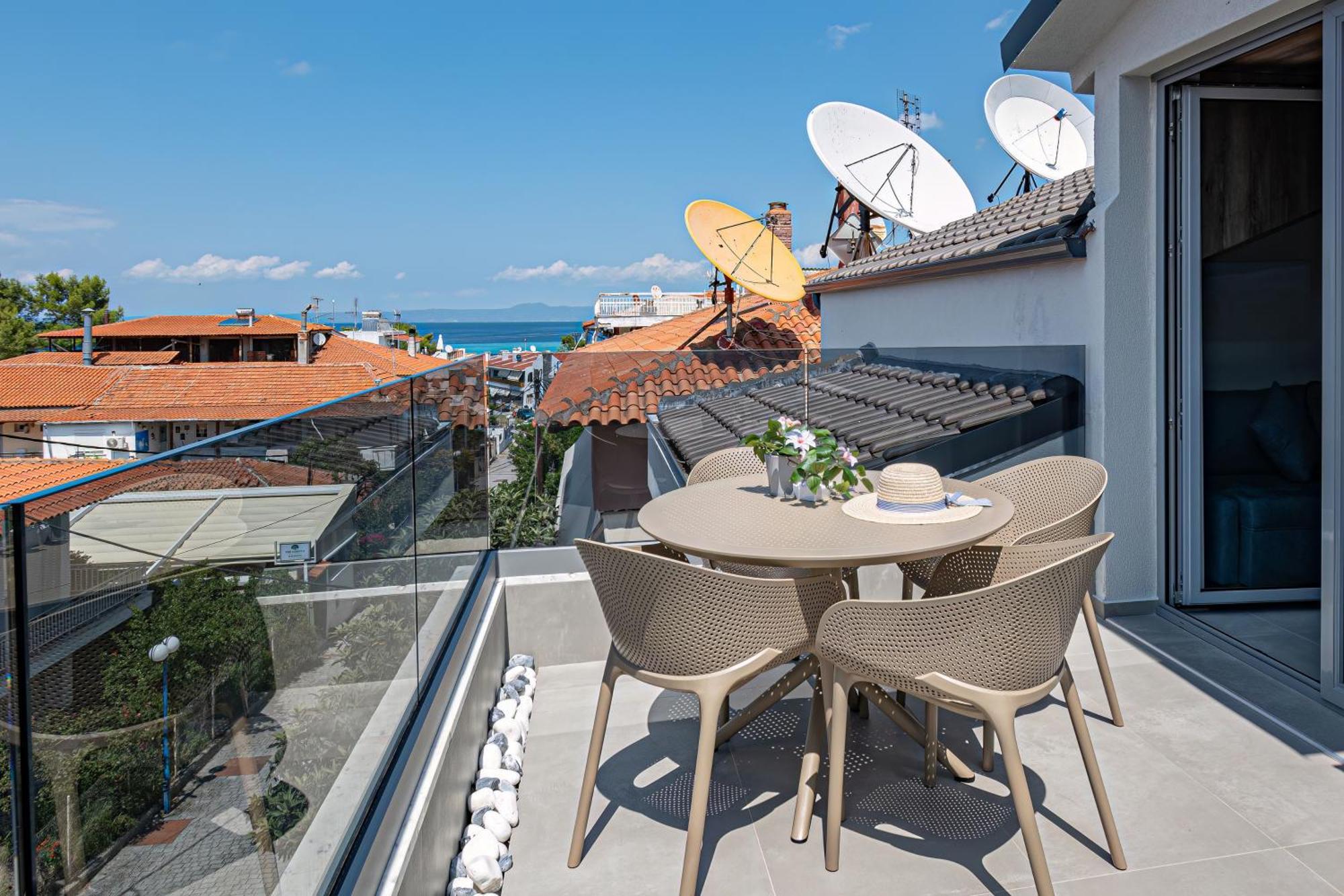 Evitel Luxury Living Aparthotel Hanioti Buitenkant foto
